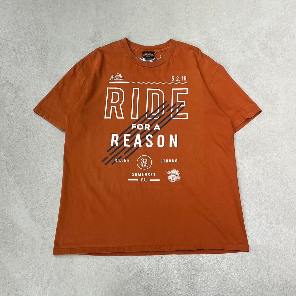 할리데이비슨 프린팅반팔티 s09905 상품이미지1