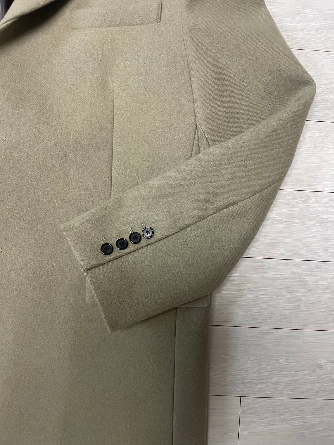 던스트 UNISEX 2-WAY 3 BUTTON HEAVY WOOL BLA 상품이미지4
