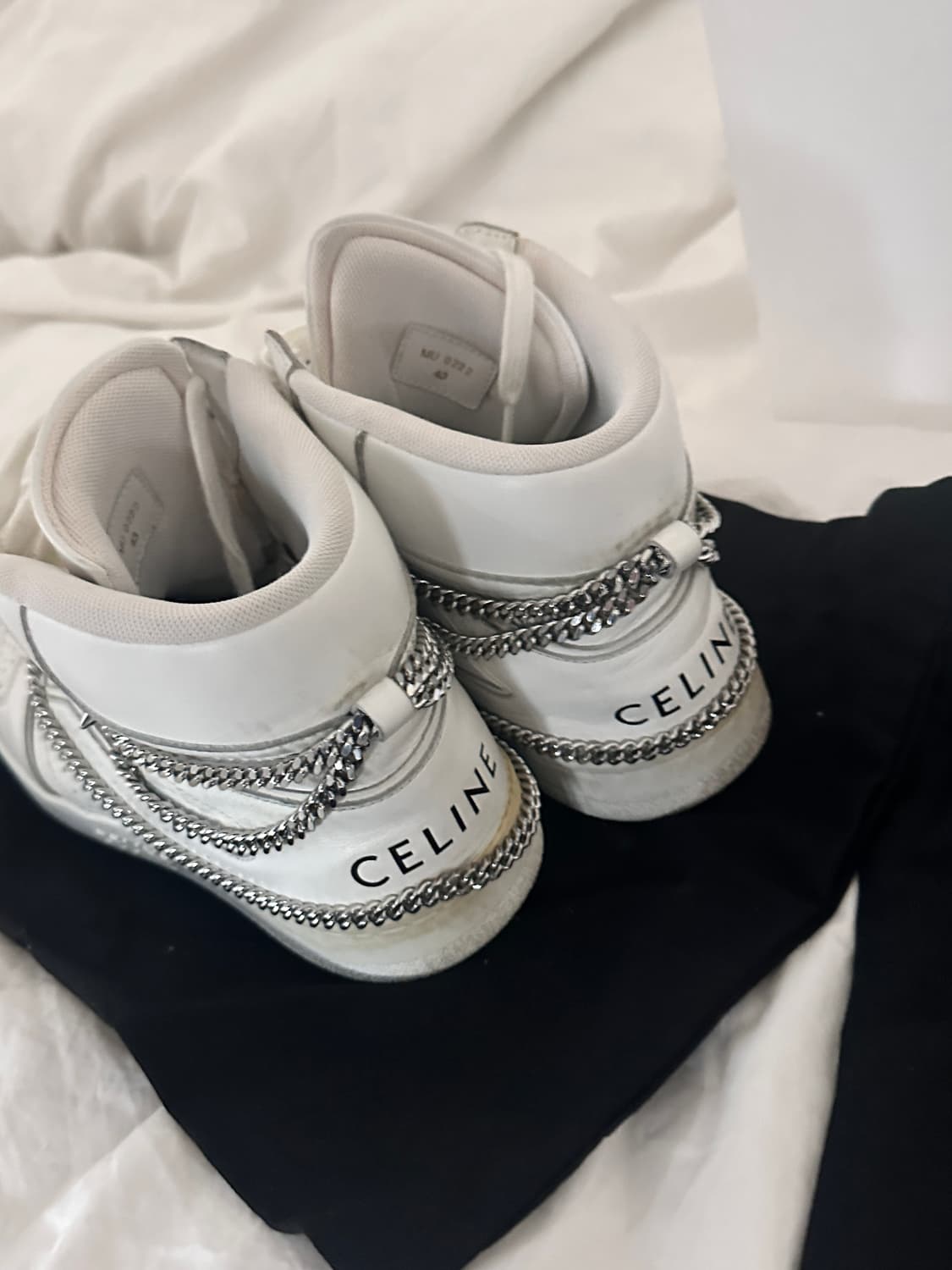 셀린느 체인 하이탑 스니커즈 상품이미지3