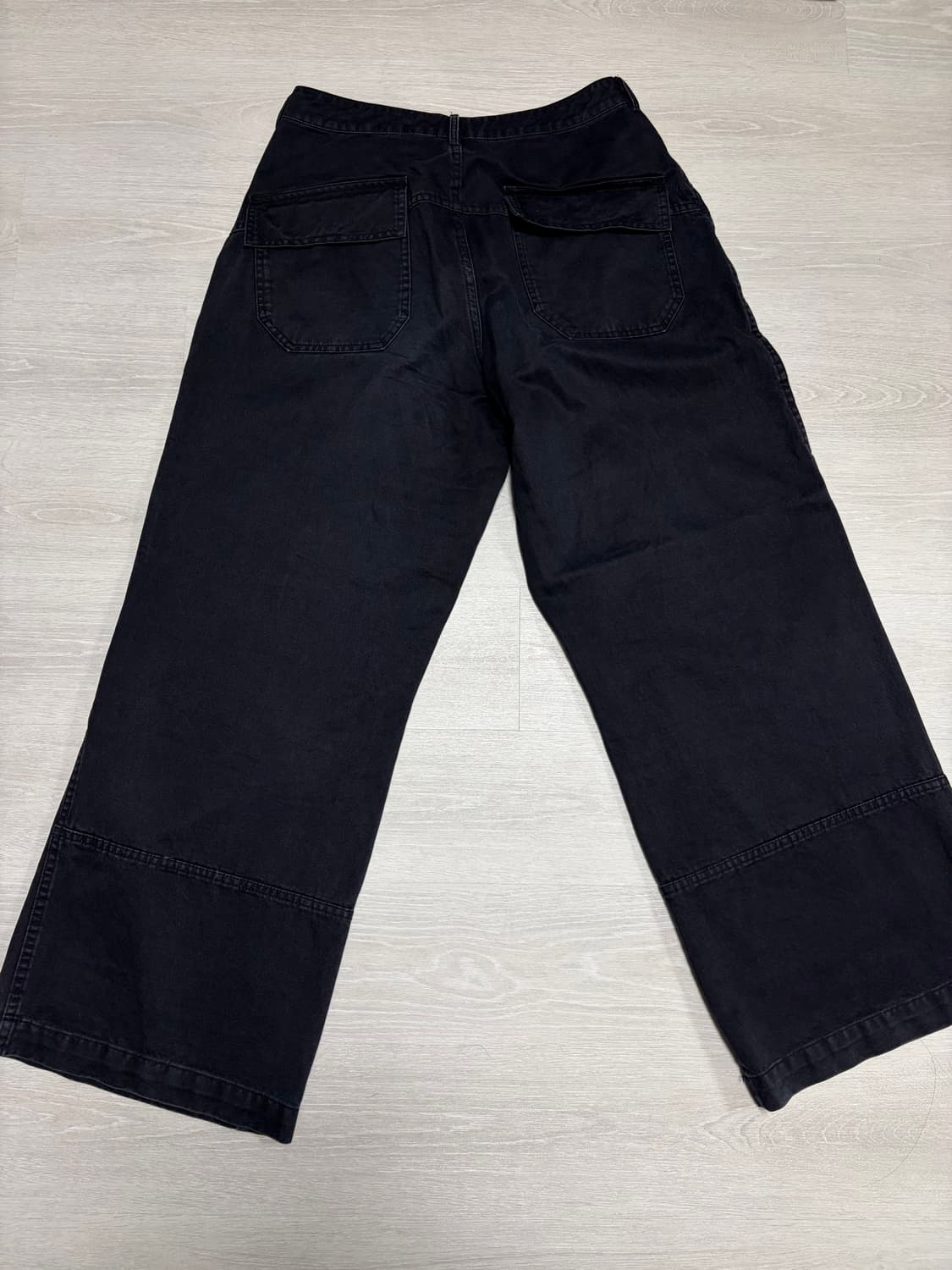 다이브인 vern washed pants black 상품이미지4