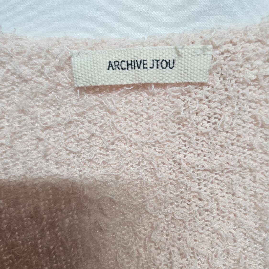 아카이브제이투유 U넥 여름 반팔 가디건 F 상품이미지3