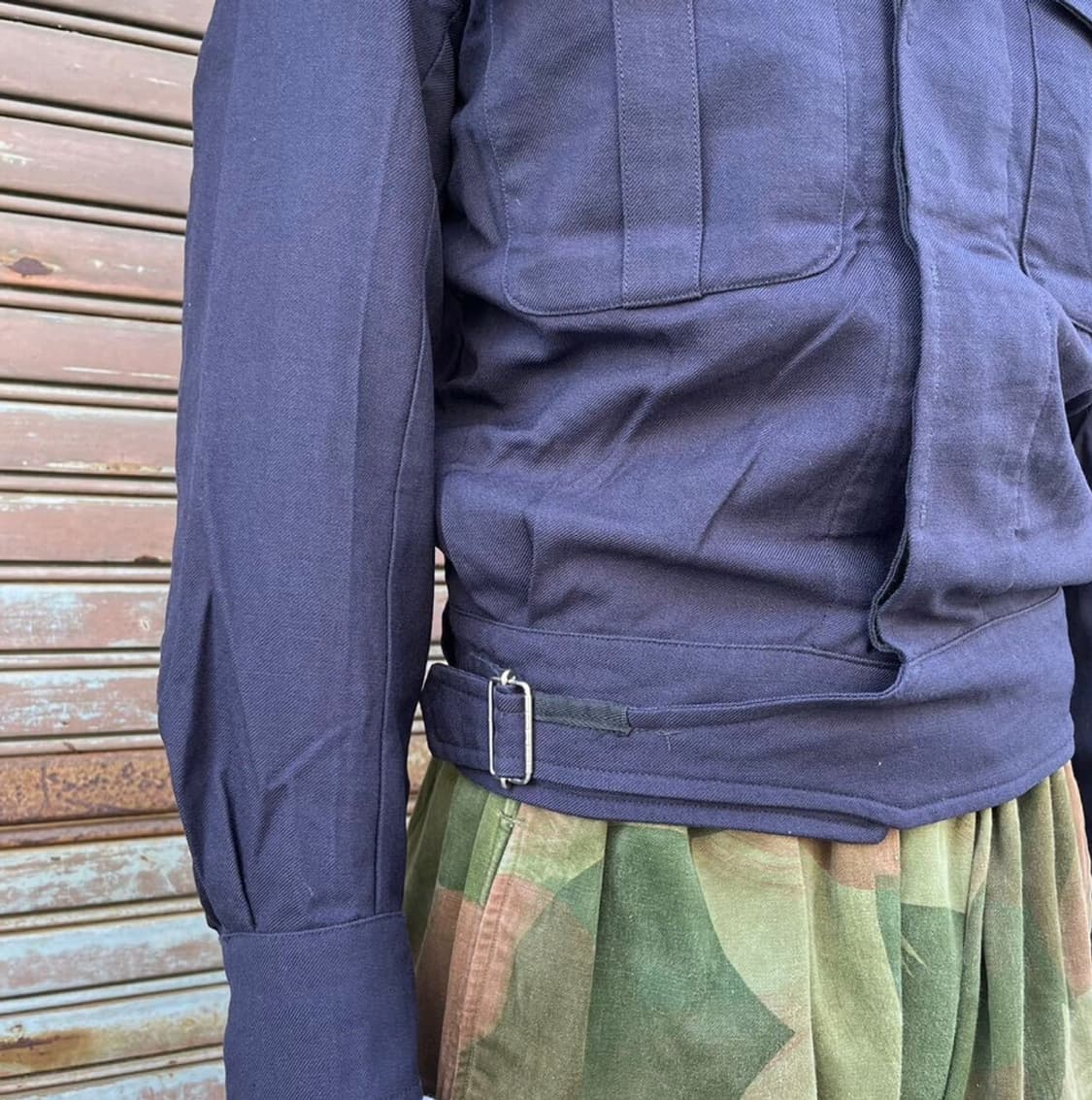 80s 캐나다군 울 배틀드레스 자켓 상품이미지3