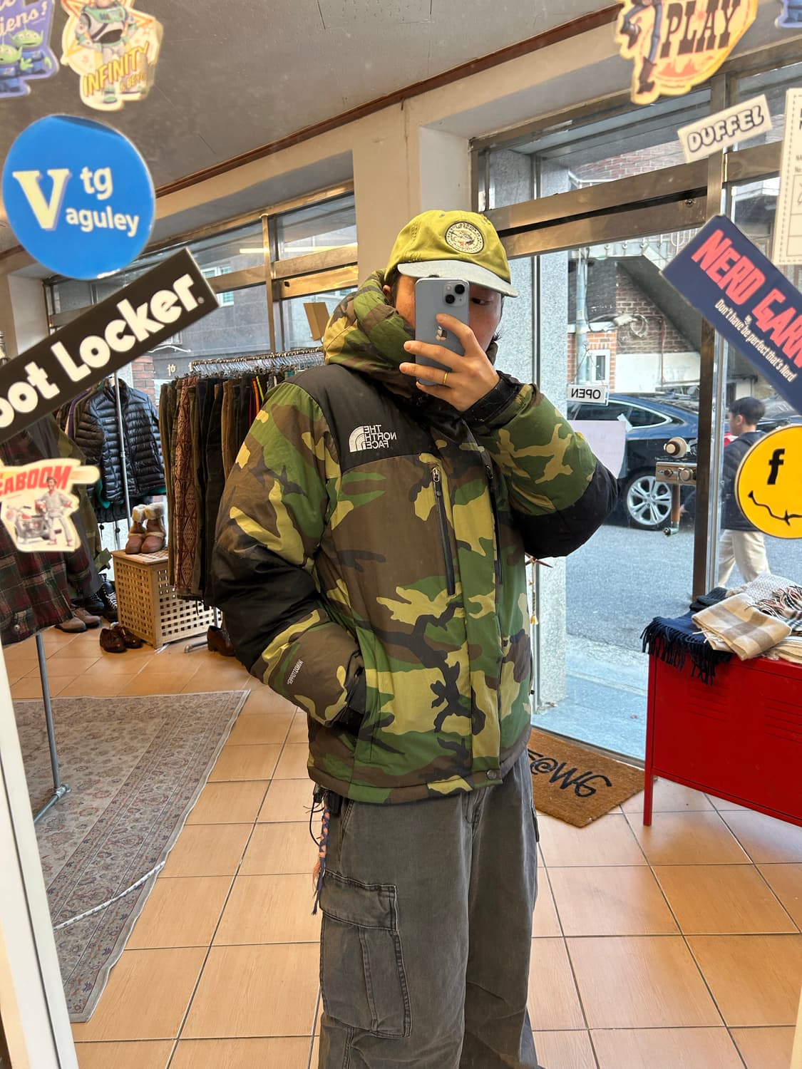 재팬노스페이스 노벨티 카모 발토로패딩 상품이미지9