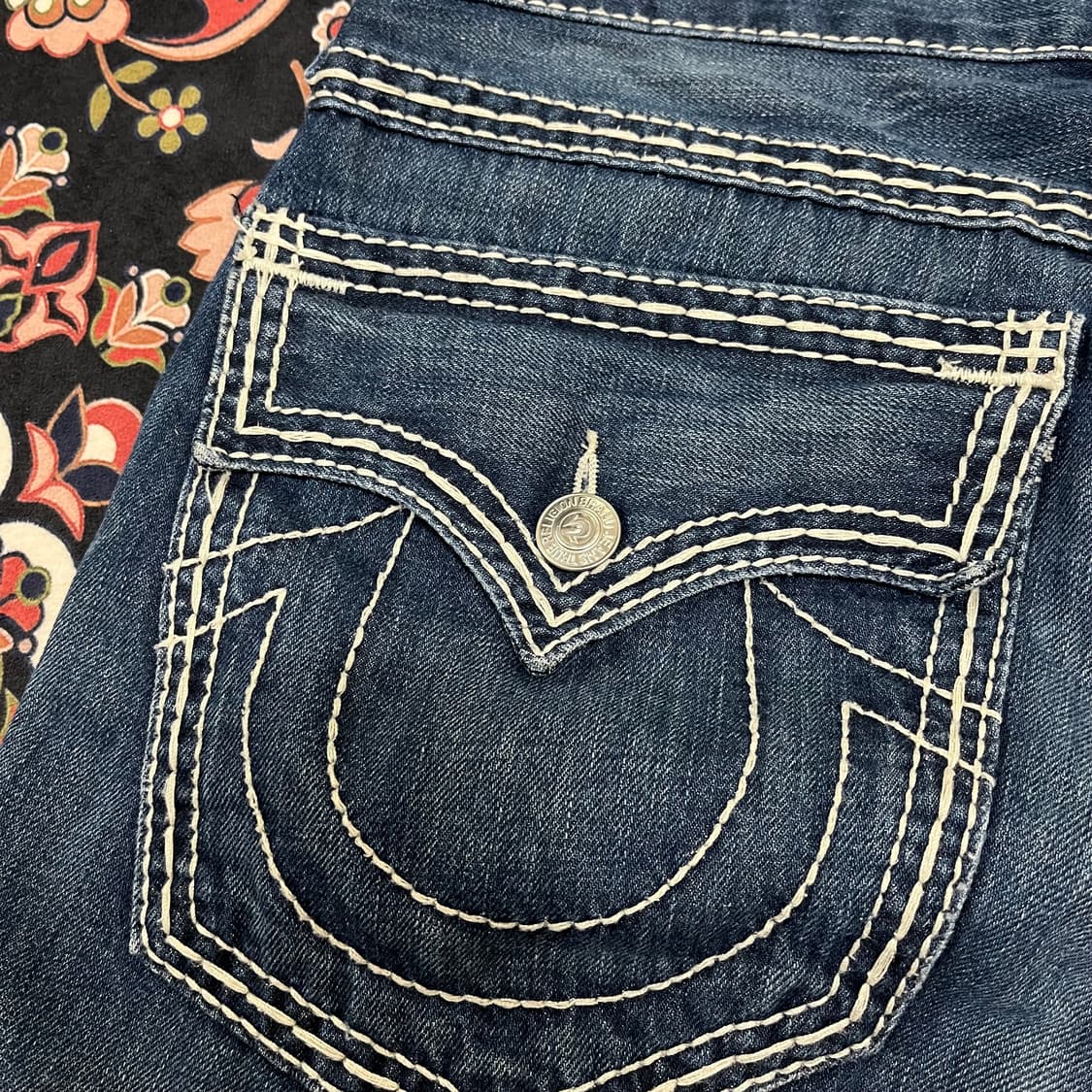 트루릴리전 데님 반바지 34 상품이미지7