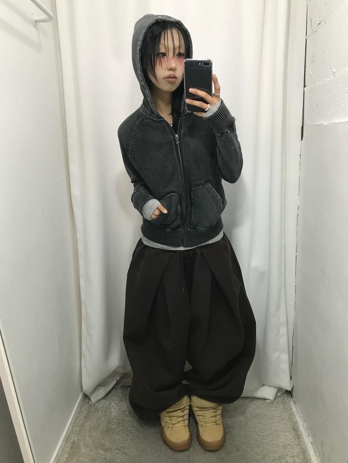 Hysteric Glamour Pigment dyed Zip-Up  상품이미지2