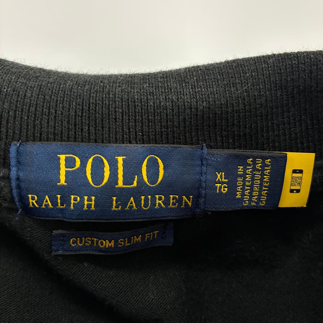 Polo  폴로 랄프로렌 신형자수 코튼 카라 블랙 반팔티셔츠 상품이미지3