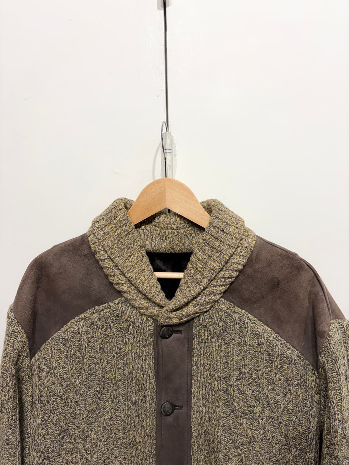 크리스챤 디올 스웨이드 숄더 니트 자켓 상품이미지3