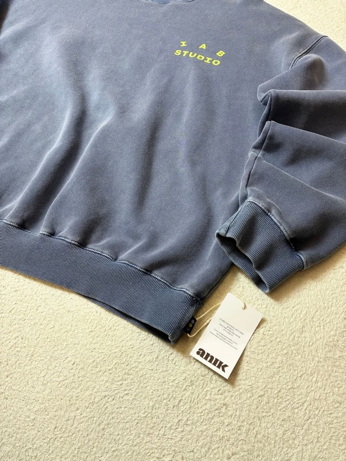 아이앱스튜디오 피그먼트 다이드 맨투맨 PN6452 상품이미지7