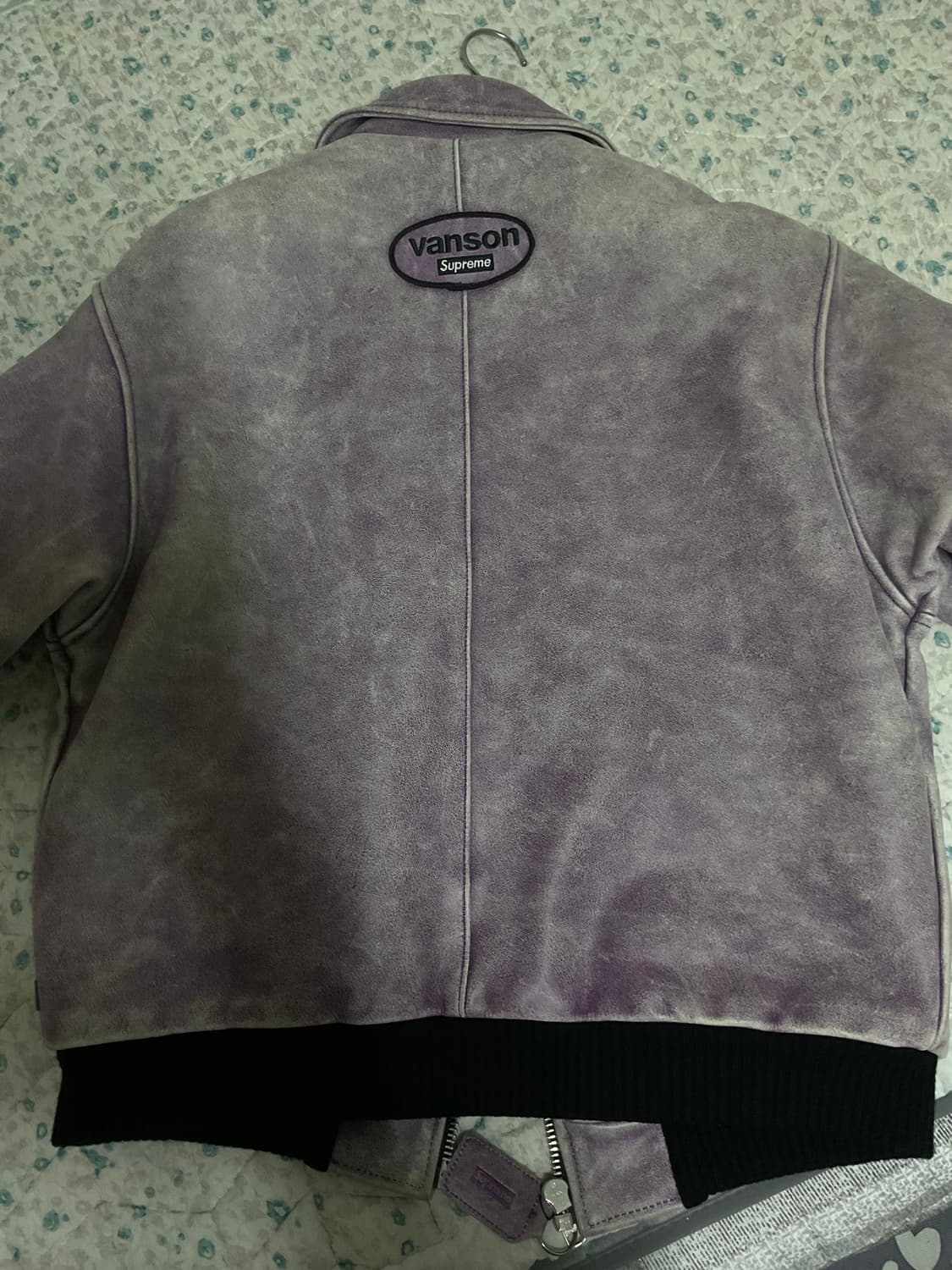 슈프림 x 밴슨 원 레더 자켓 M 상품이미지3