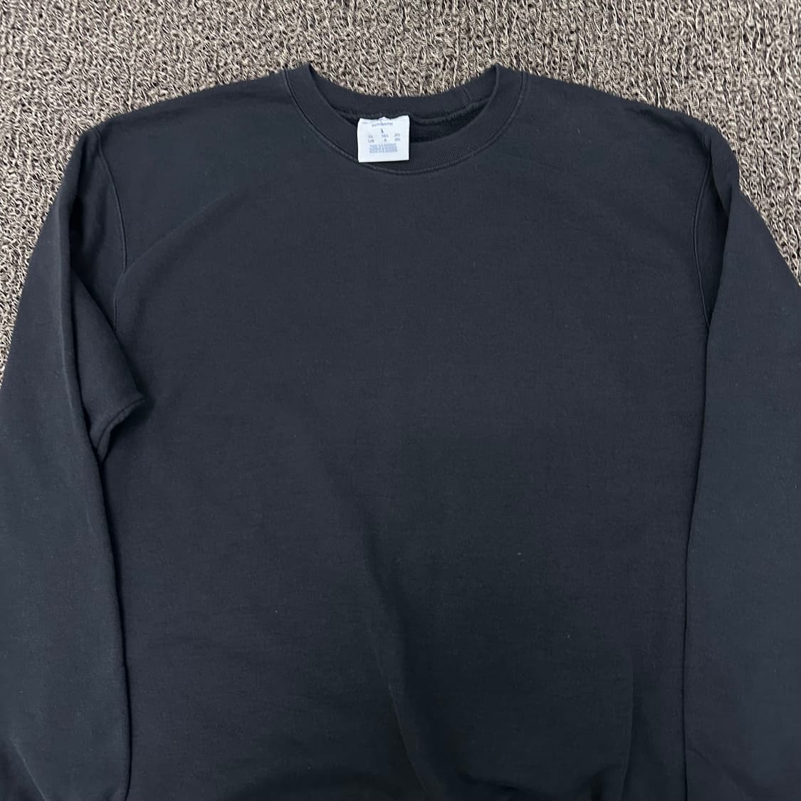 챔피온 맨투맨 블랙 2XL 상품이미지2