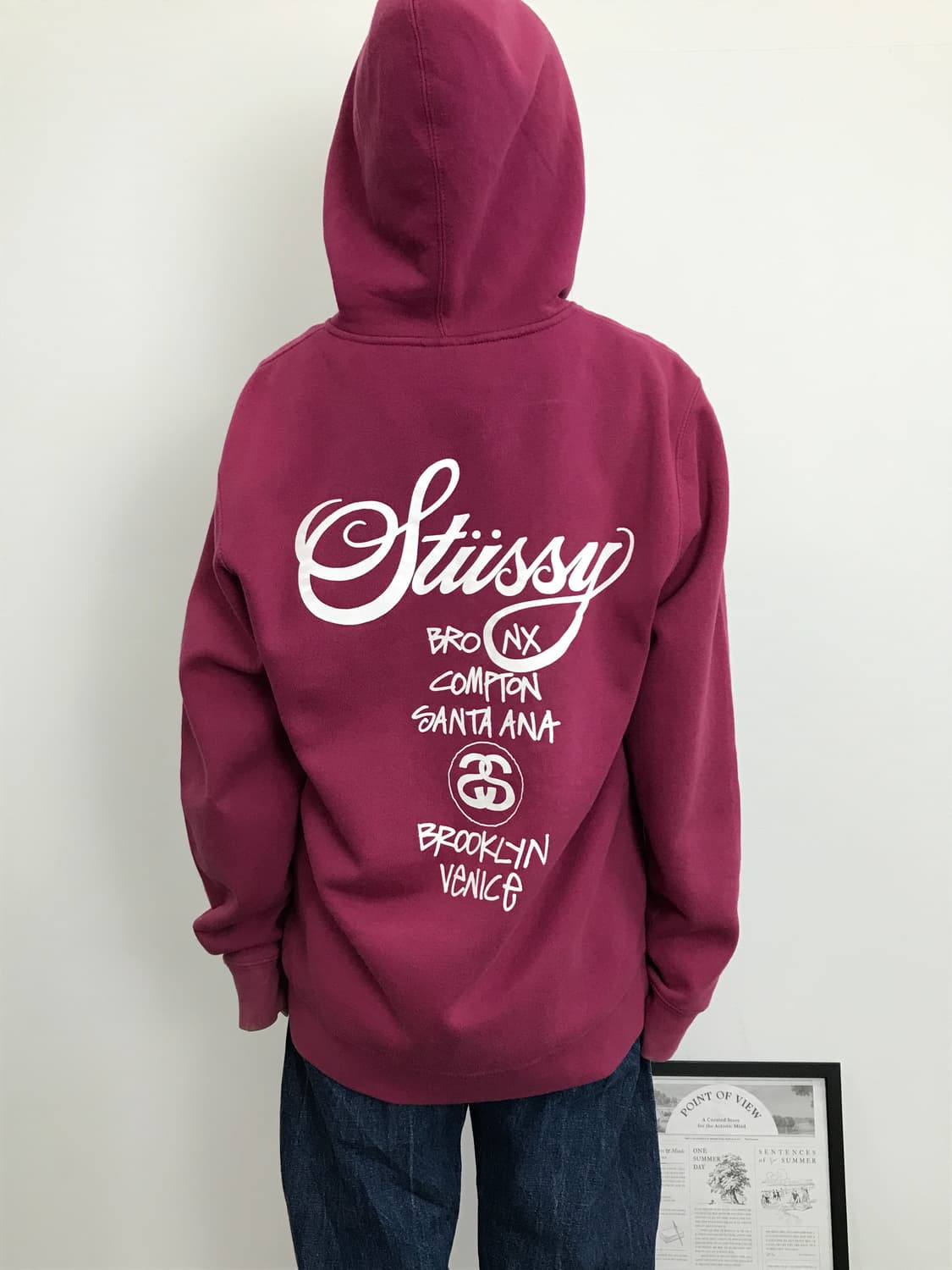 00's Stussy World Tour Zip Hoodie 상품이미지2