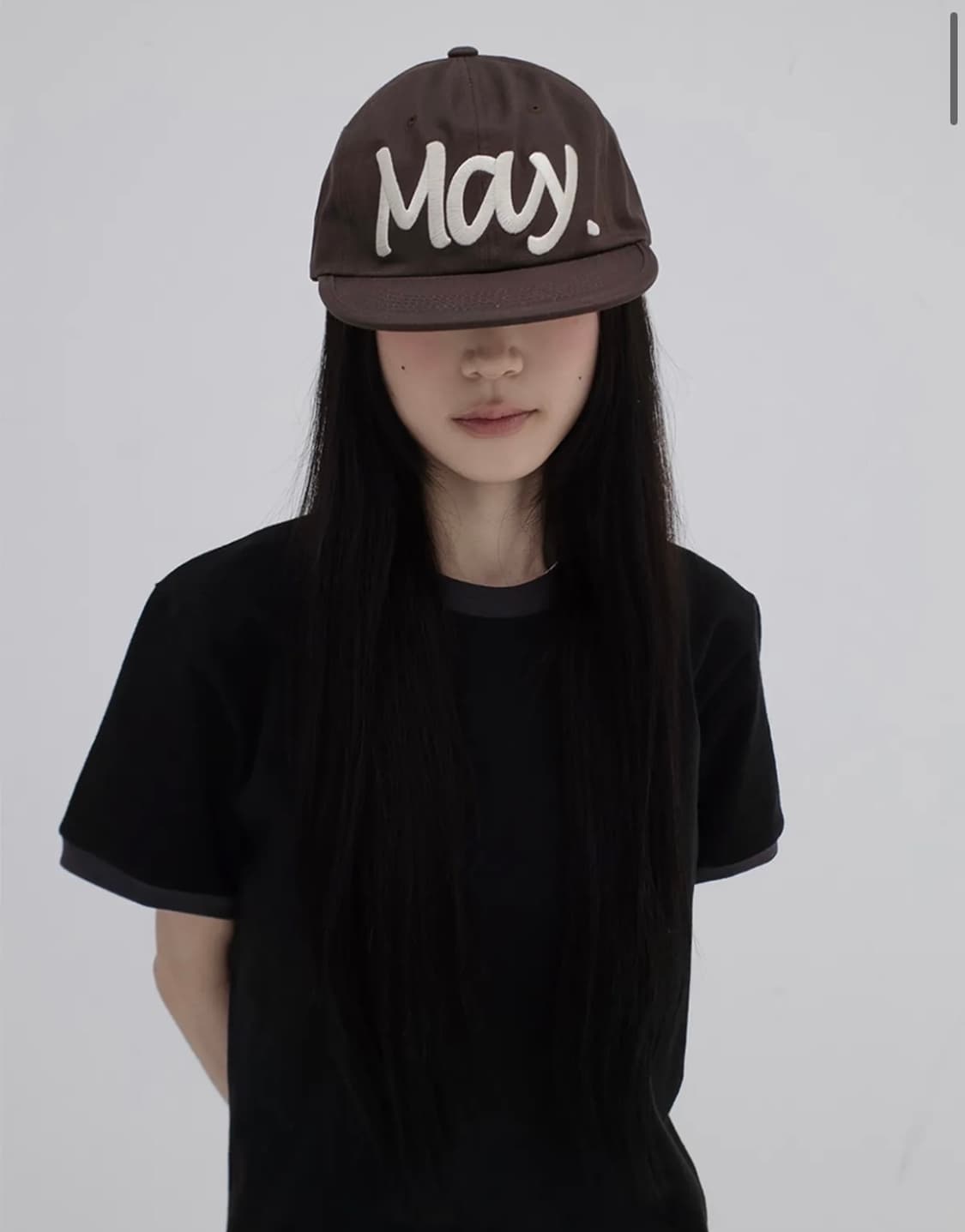 메이 캠프캡 브라운 상품이미지2