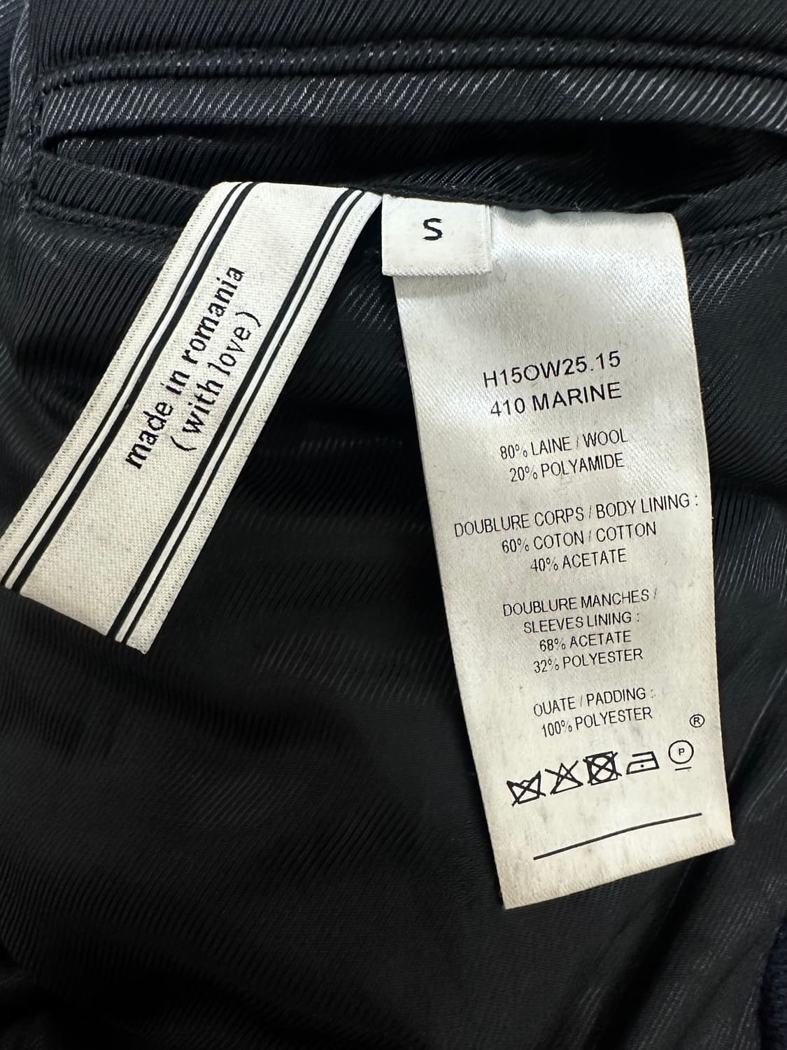 Ami 아미 울 봄버 블루종 자켓 상품이미지8