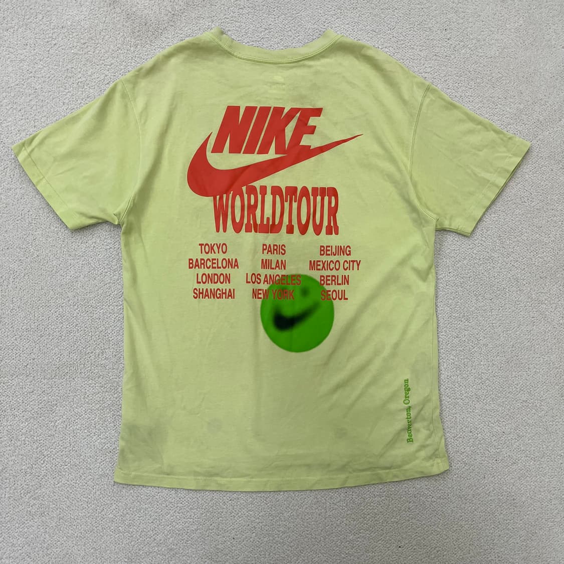 L 나이키 월드투어 반팔 티셔츠 0319M 상품이미지5