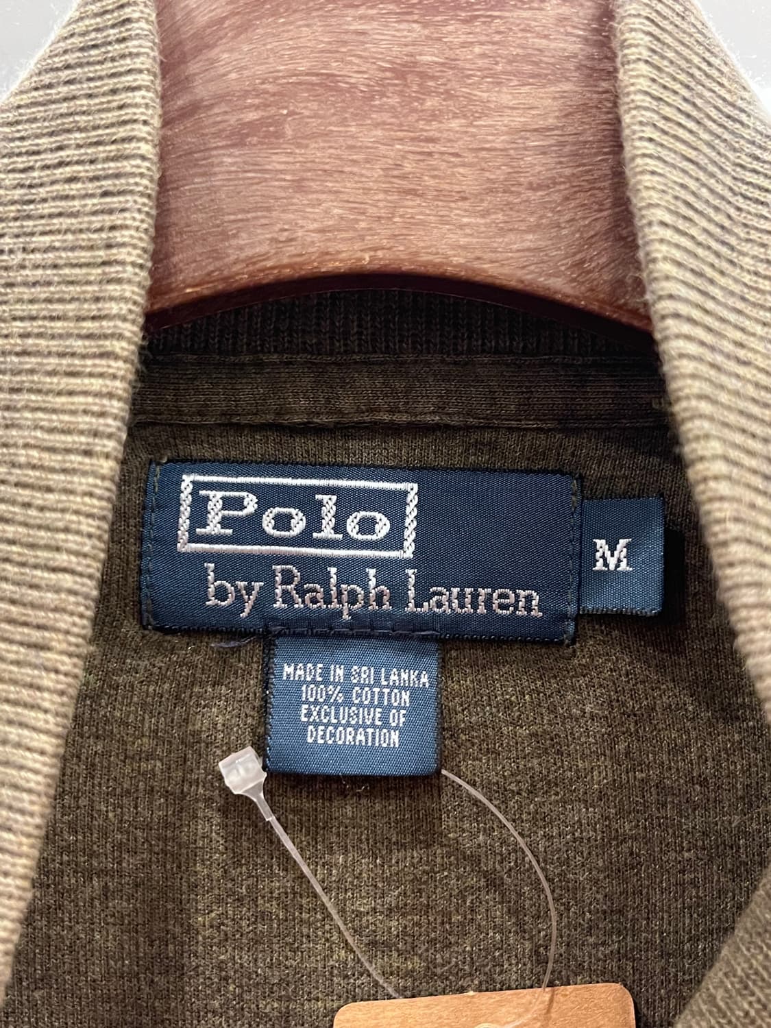 Polo RL 폴로 랄프로렌 니트 집업 (Olive) 상품이미지9