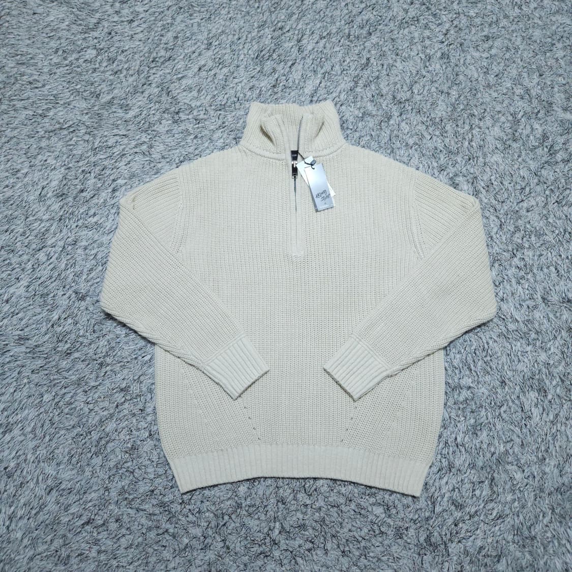  일코르소)ilcorso 95 남자 반집업니트 / 왕눈이샵 상품이미지1