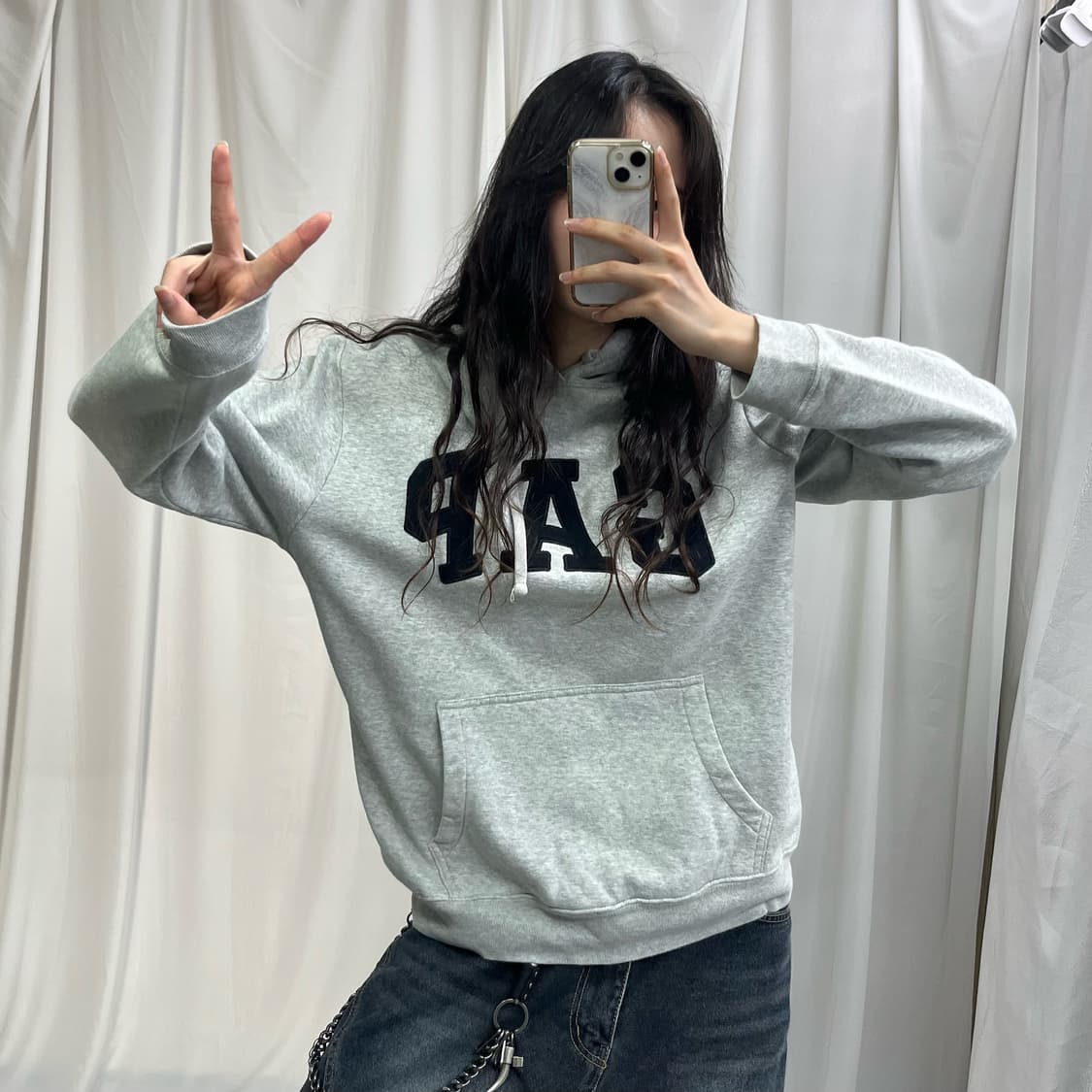 GAP gray hoody 상품이미지2
