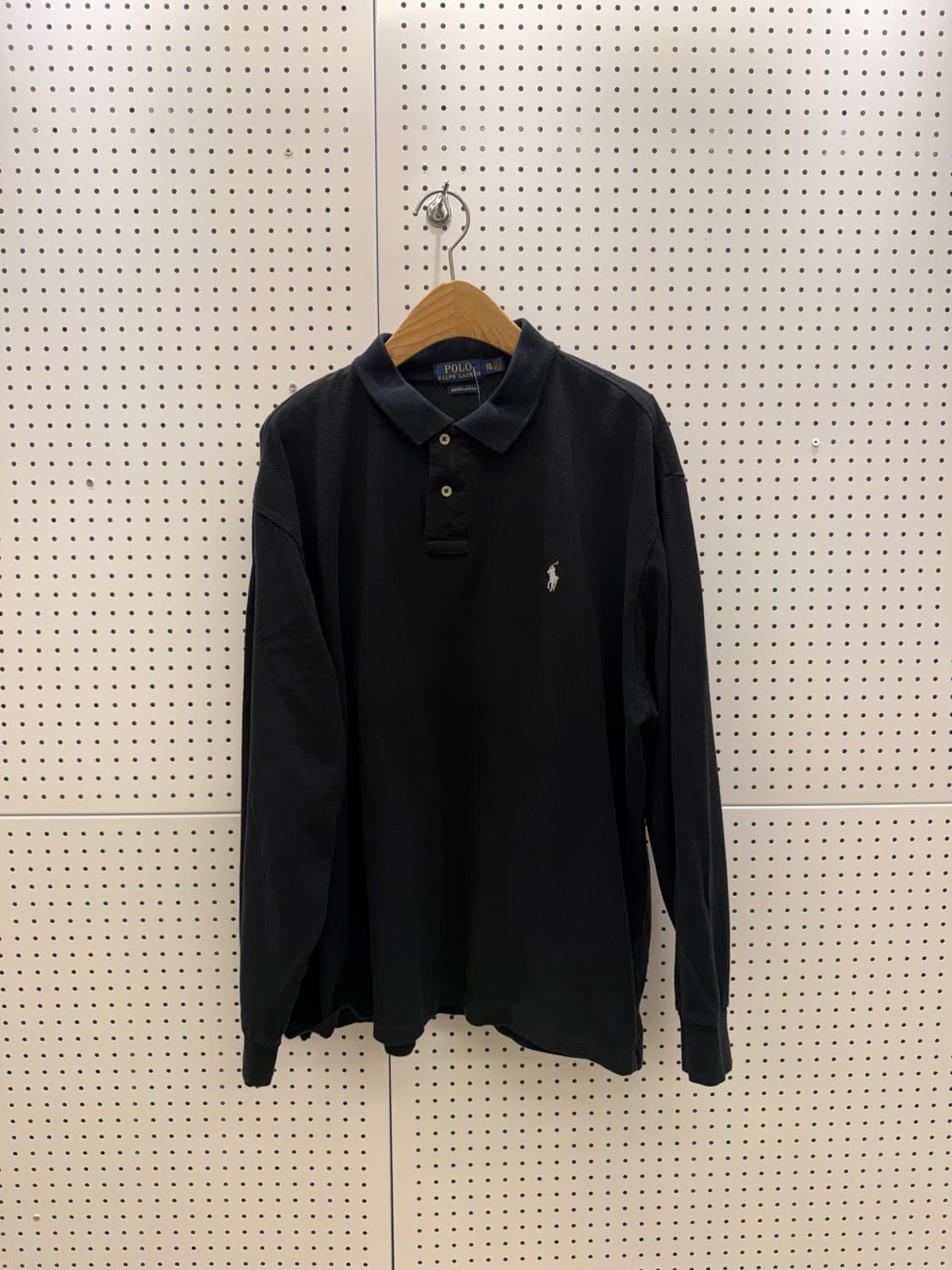 폴로랄프로렌 PK 카라 롱슬리브 블랙 U1443 상품이미지2