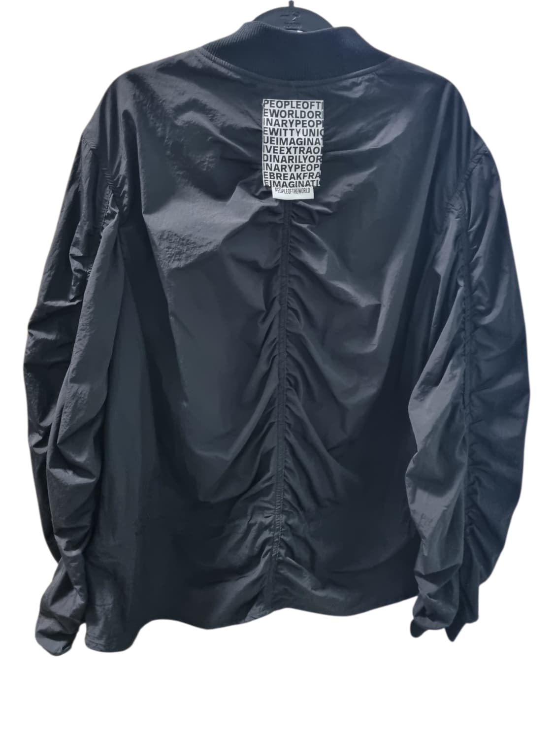 피플오브더월드 블랙 바람막이 L 상품이미지4