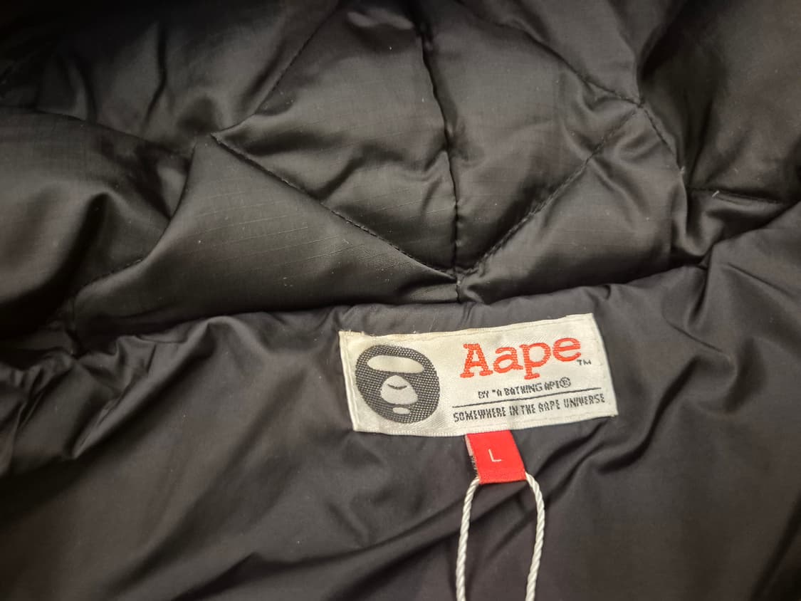 00s Aape 카모 다운 점퍼 상품이미지9