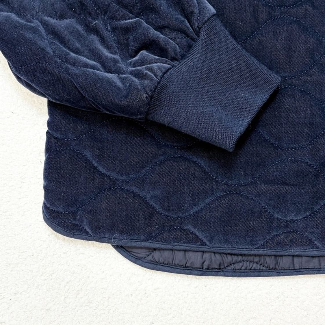 TOM GREYHOUND 네이비 퀼팅 자켓 S 상품이미지2