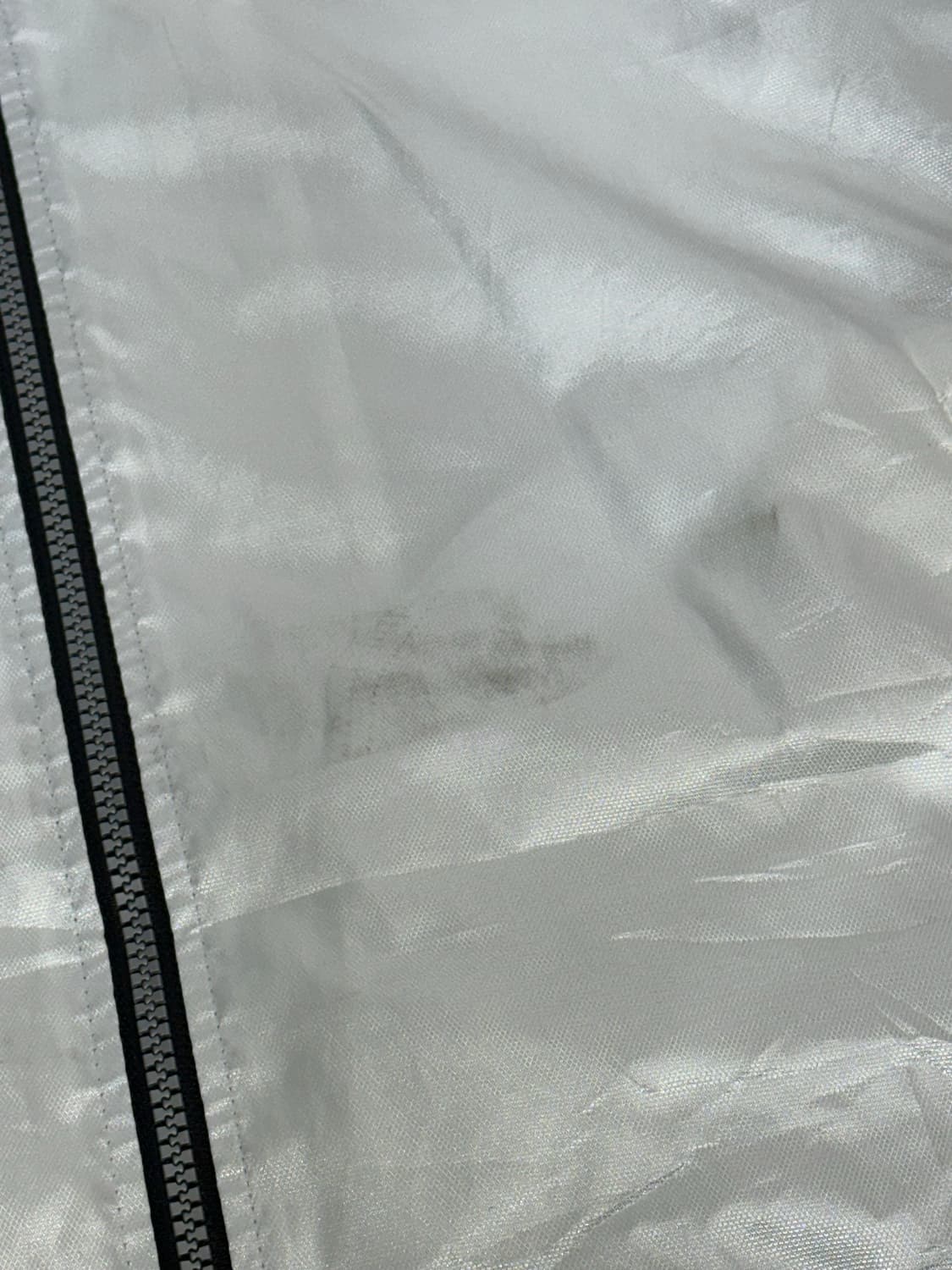 아식스 일본판 화이트 오버핏 바람막이 올드스쿨 트랙 자켓 L 상품이미지9