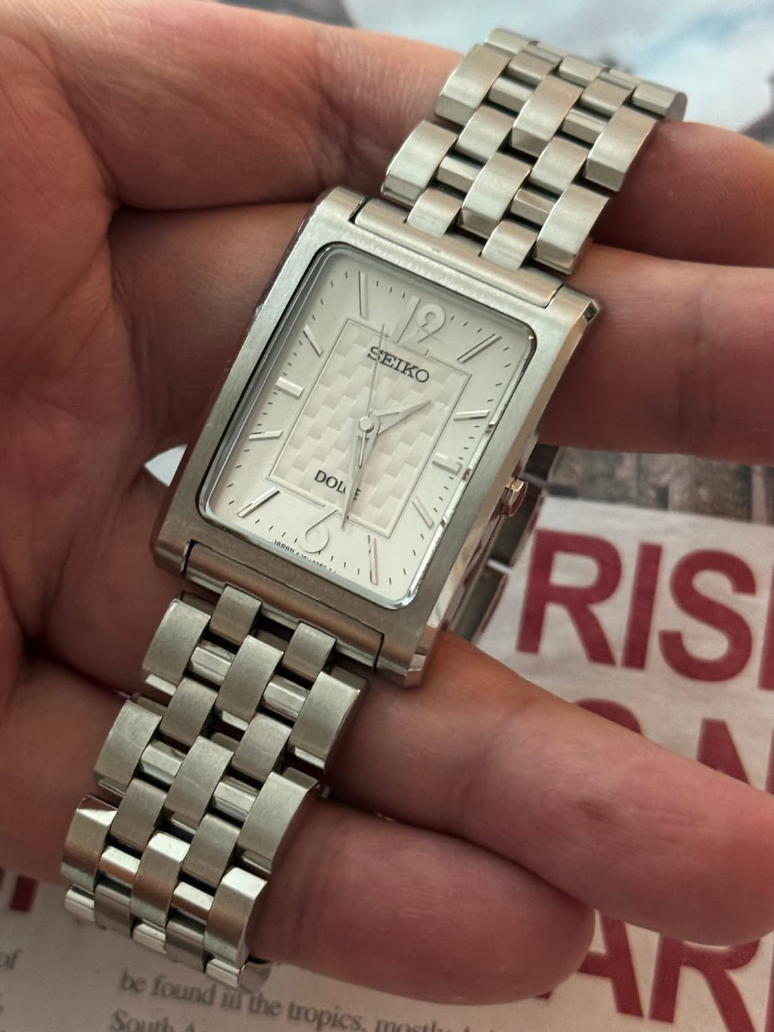 Seiko 세이코 Dolce Square Quartz 상품이미지3