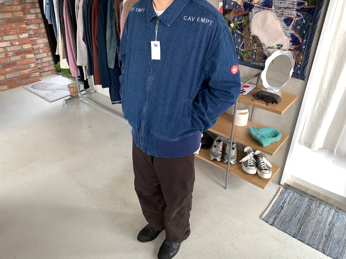 Cavempt 카브엠트 데님 집 업 자켓 상품이미지1