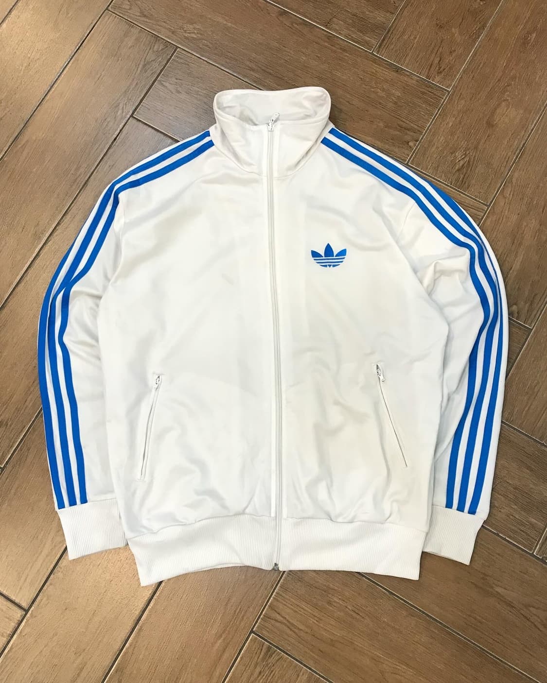 Adidas White&Blue Jersey ⭐️대대장 레어⭐️ 상품이미지6