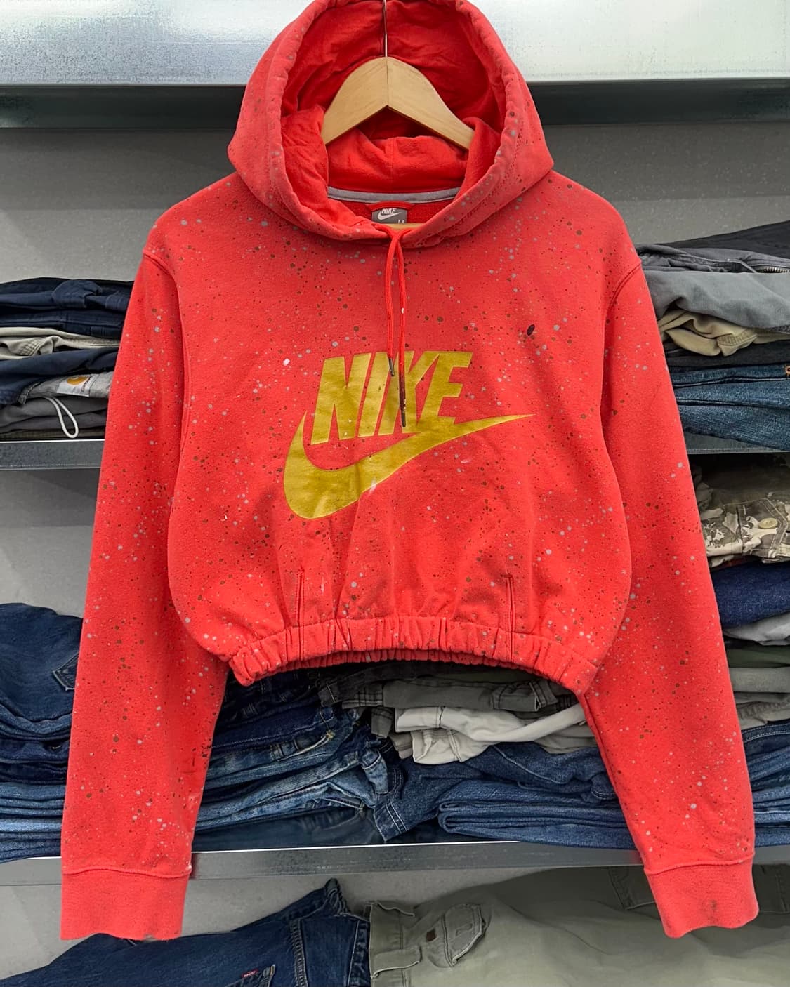 (WOMEN)나이키 크롭 후드-M1874 상품이미지2