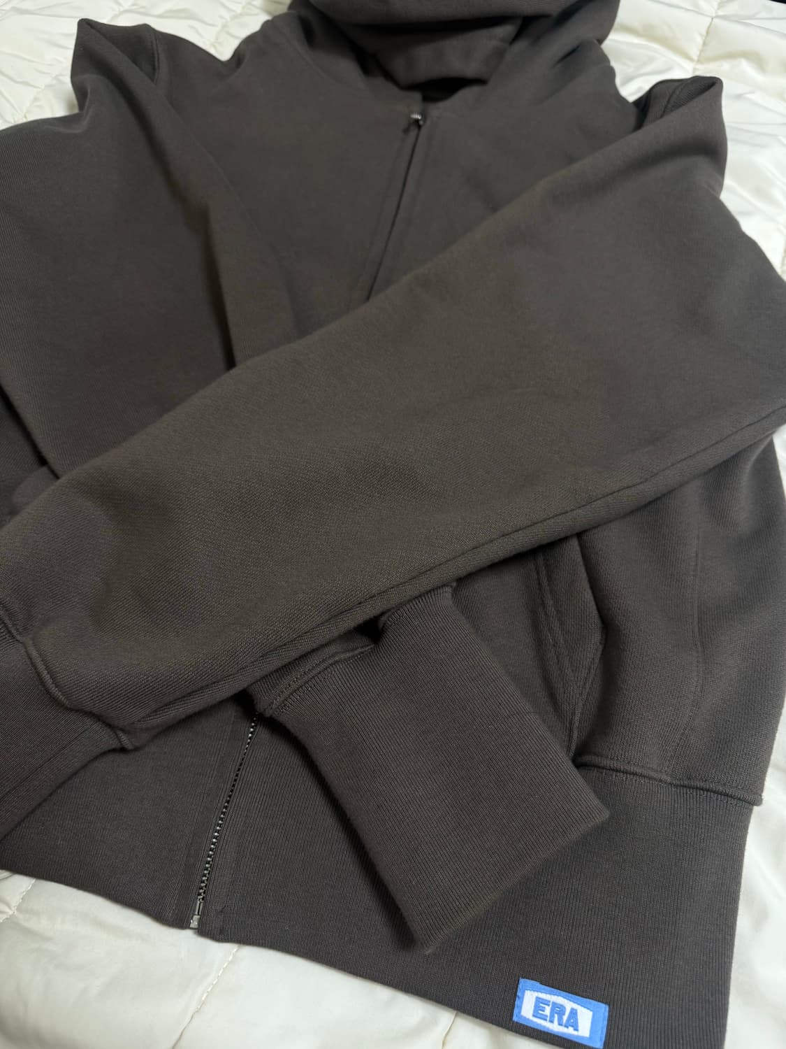 ERA 이알에이 UNISEX ERA HEAVY HOODED ZIP-UP 상품이미지3
