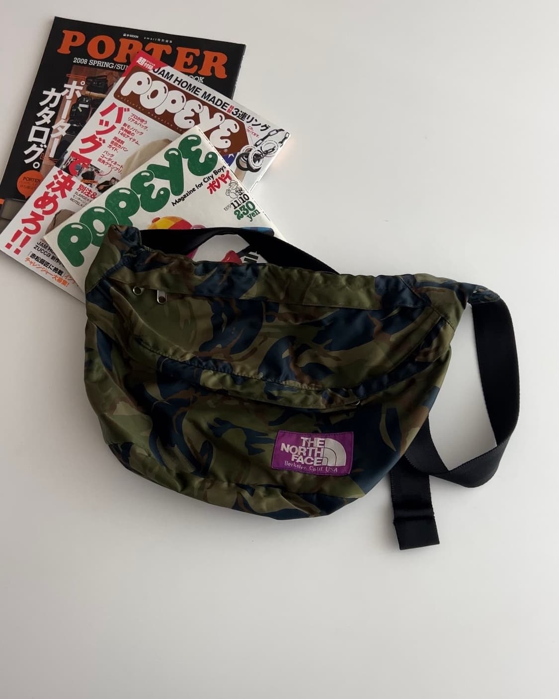 노스페이스 퍼플라벨 카모플라주 웨이스트 백 상품이미지2
