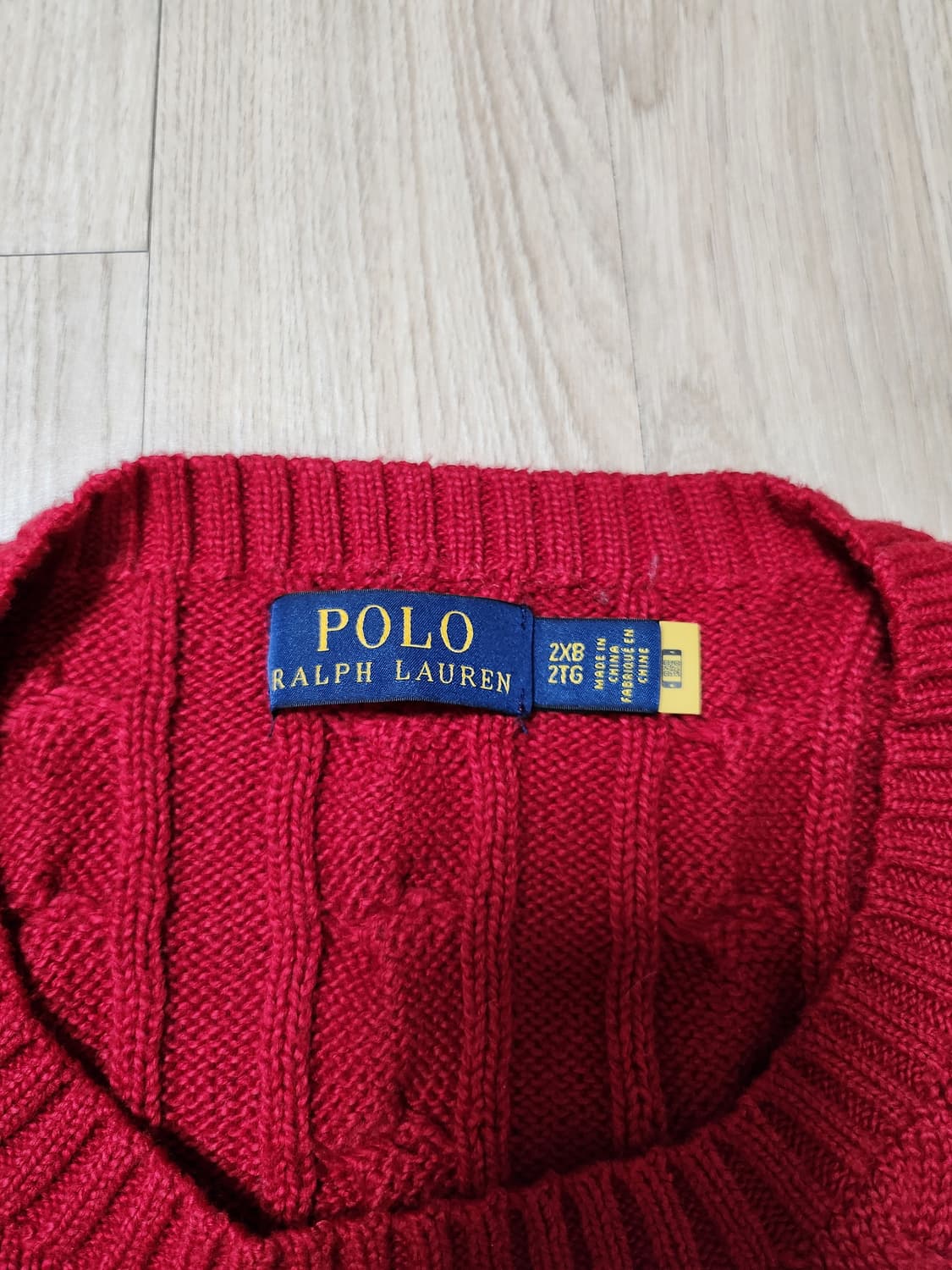 폴로랄프로렌 케이블니트 (2XL  상품이미지6