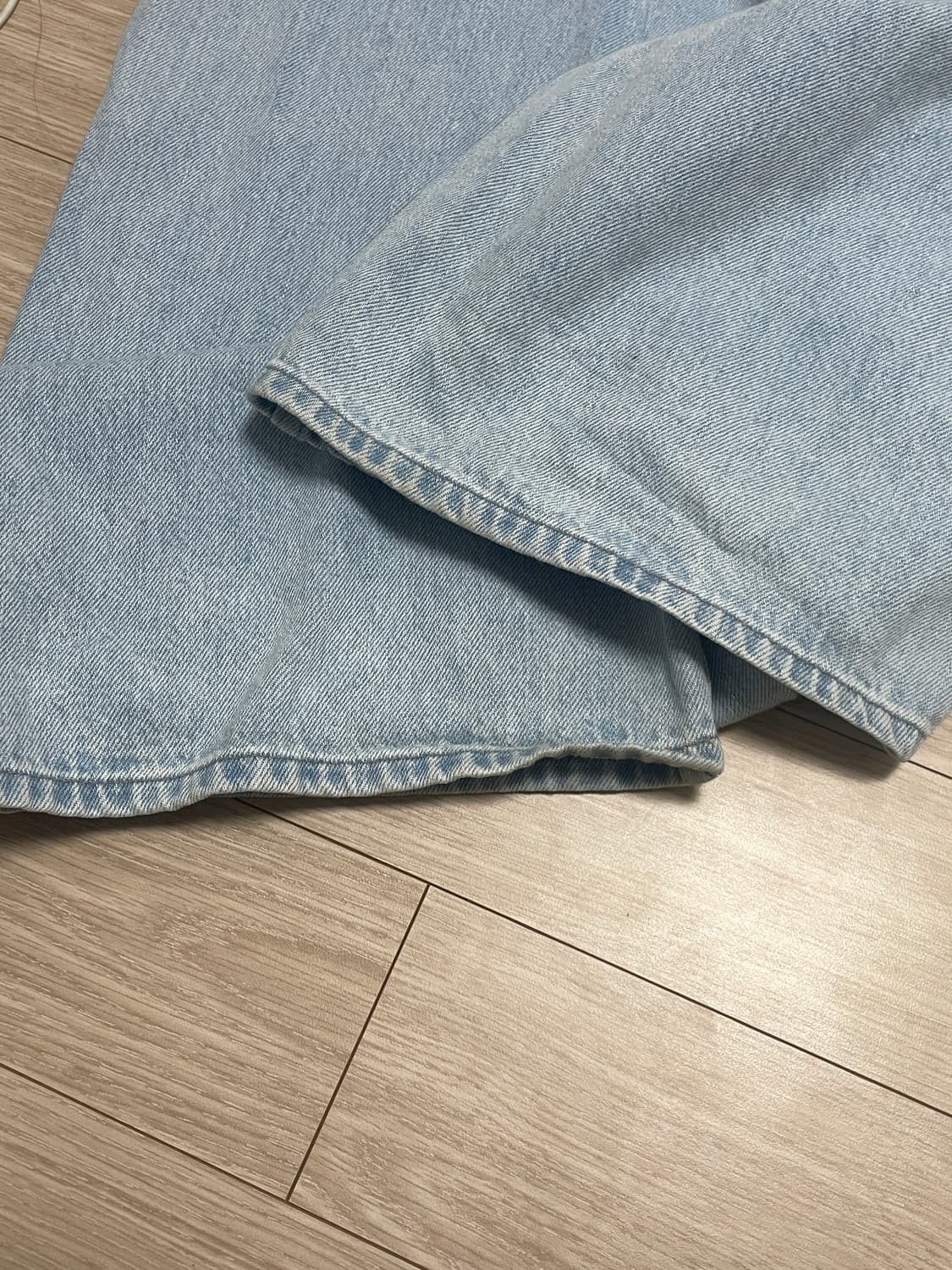 유니클로 배기커브진 25사이즈 상품이미지4