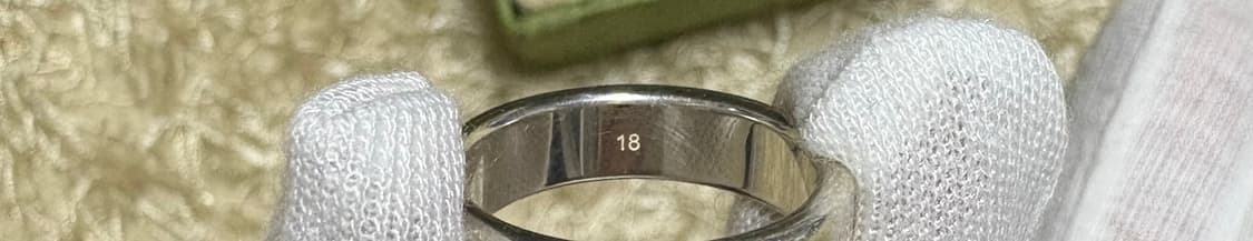 구찌 다이애그널 인터로킹 g 반지 상품이미지6