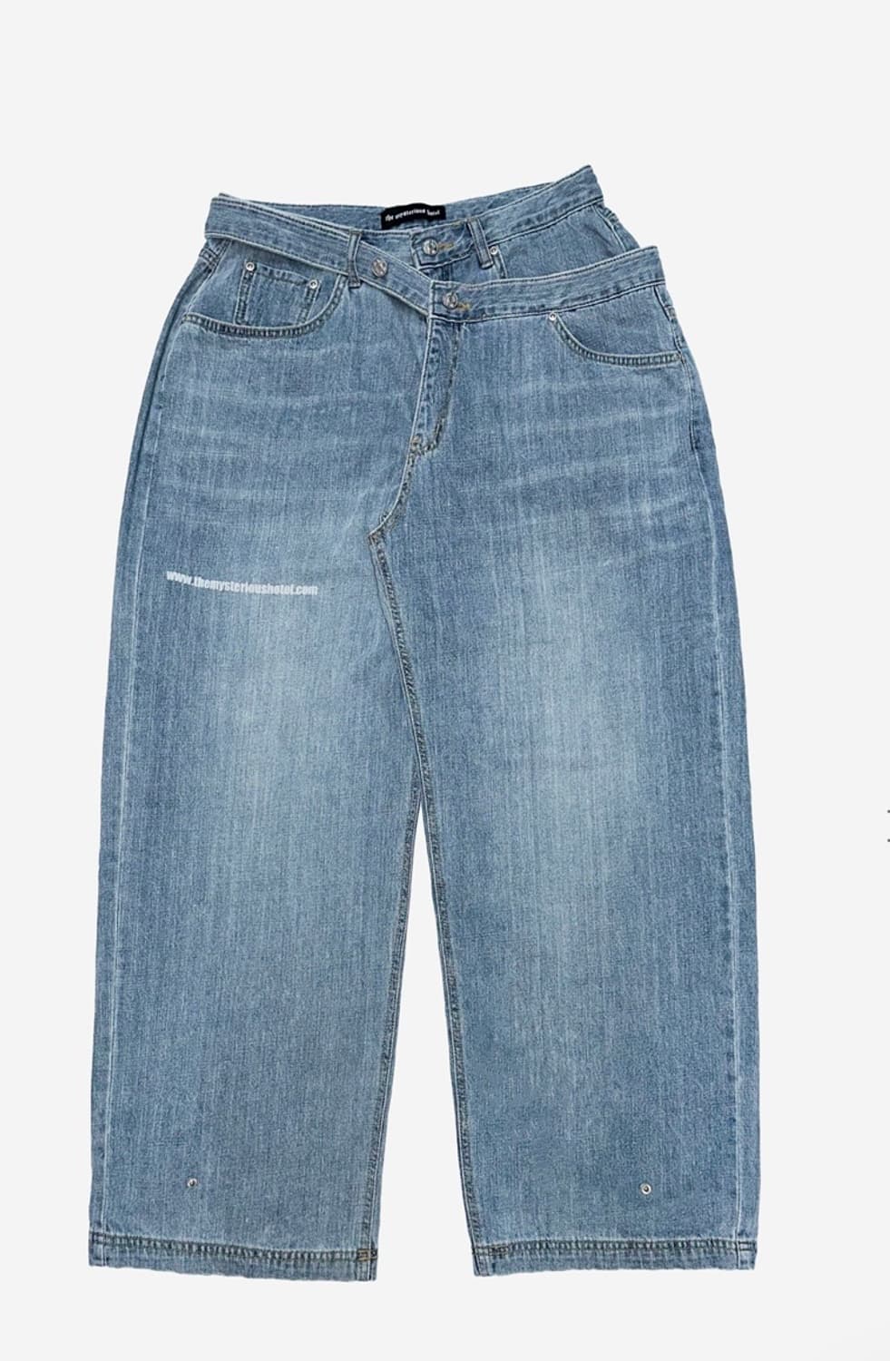 더 미스테리어스호텔 크로스 레이어드 데님 상품이미지1