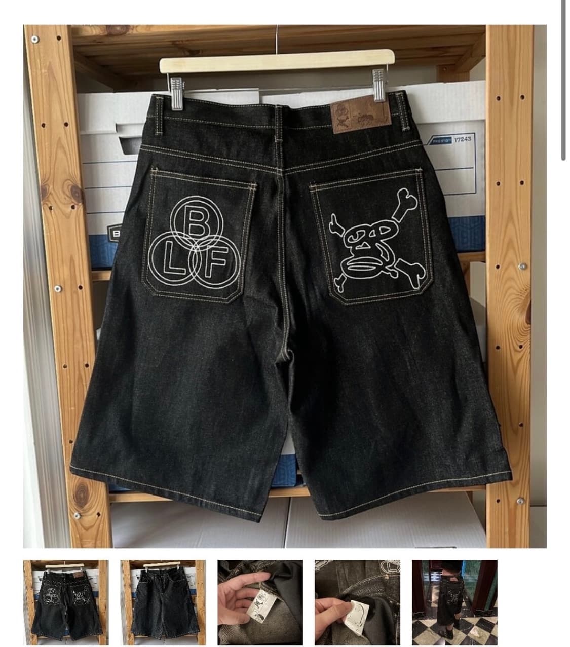 보이롱페이스 반바지 m사이즈 상품이미지1