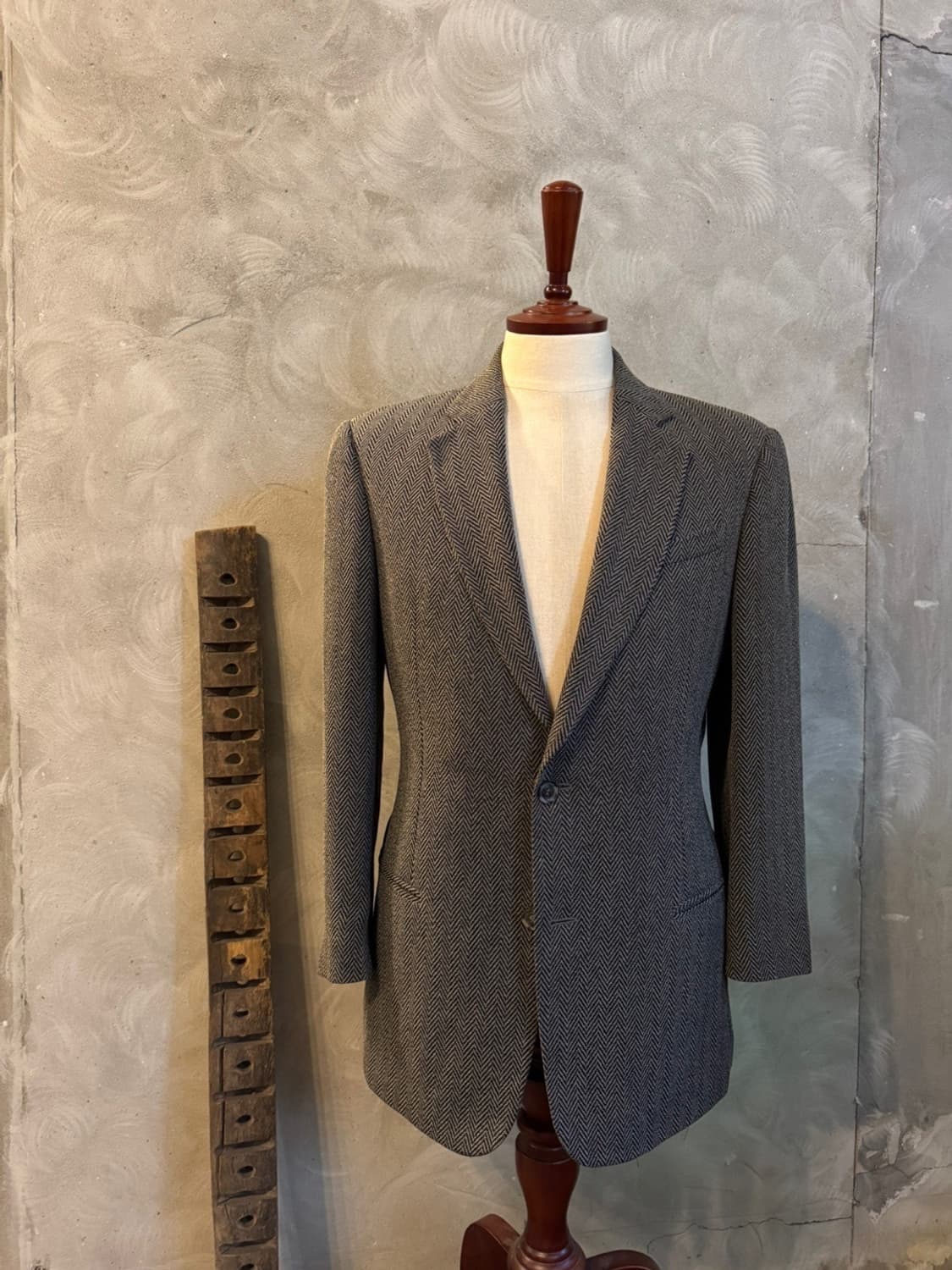 아르마니 헤링본 블레이저 남성95-100 상품이미지1
