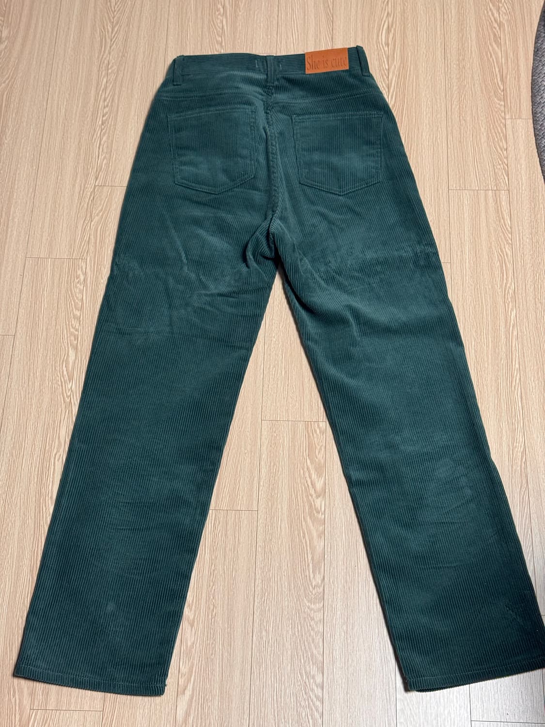 쉬이즈큐트 샐리팬츠 포레스트 팝니다 상품이미지6