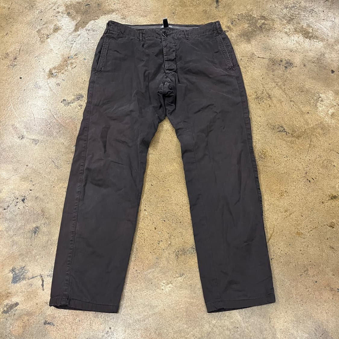 [정품/50] 스톤아일랜드 다크 브라운 면바지 b16 상품이미지2