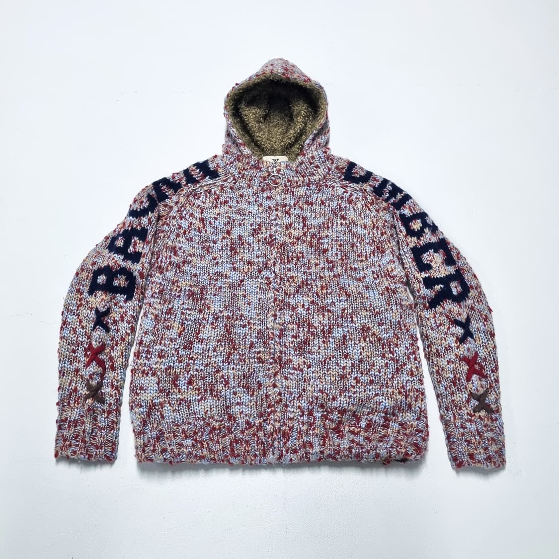 빈티지 BACK NUMBER 코위찬 니트자켓 - M 상품이미지1