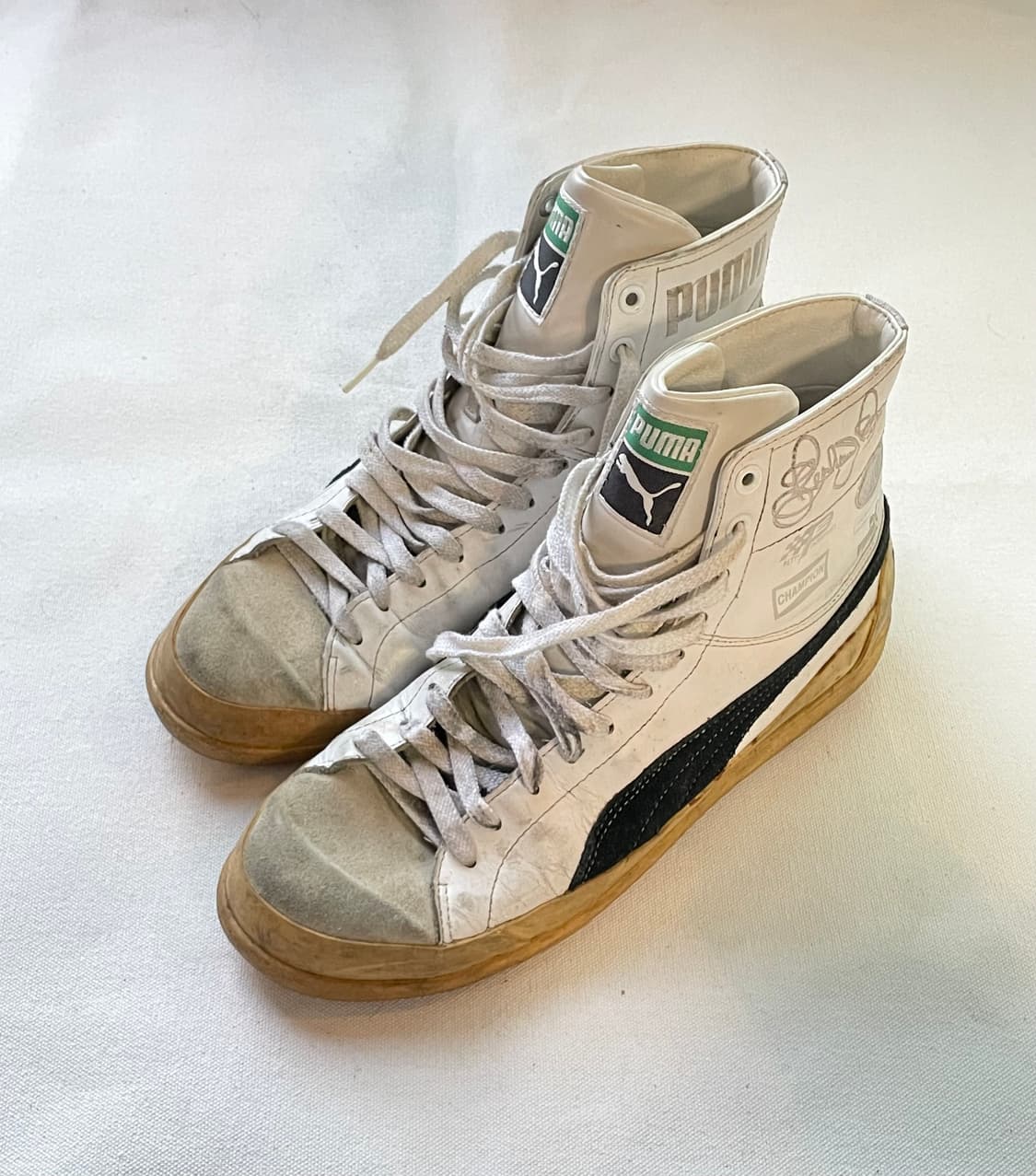 푸마 RP-43 MID 리처드 패티 콜라보 한정판 하이탑 스니커즈 상품이미지1