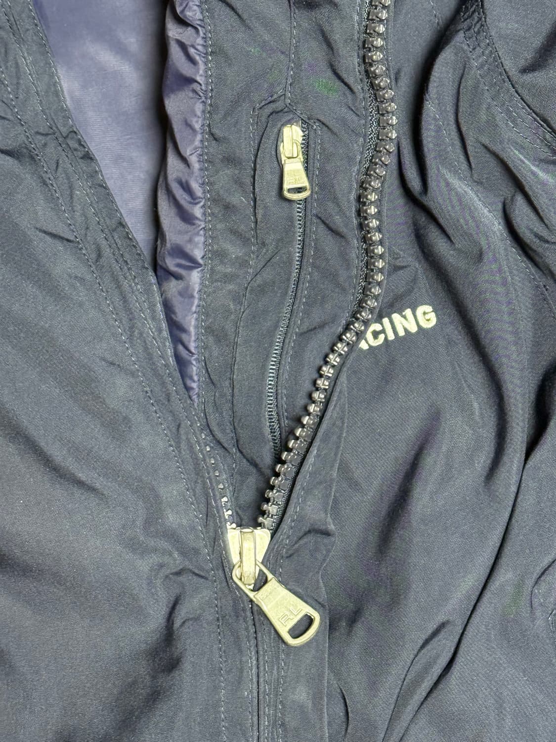 폴로 빅포니 USA 패치 히든 후드 레이싱 자켓 상품이미지4