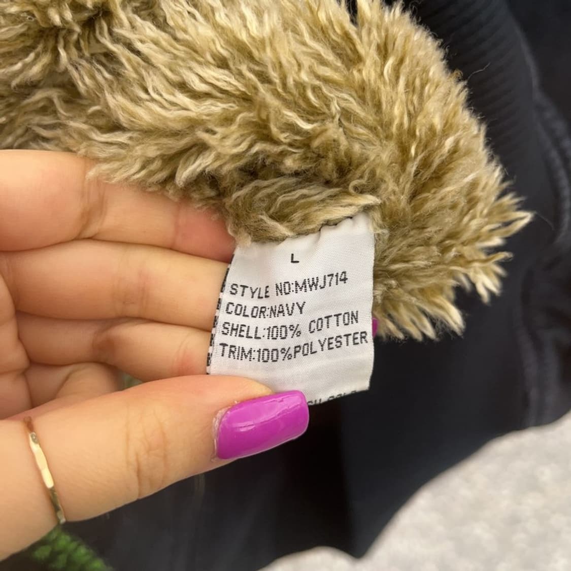 아메리칸이글 밀리터리 트러커 양털 자켓 L C07001 상품이미지6