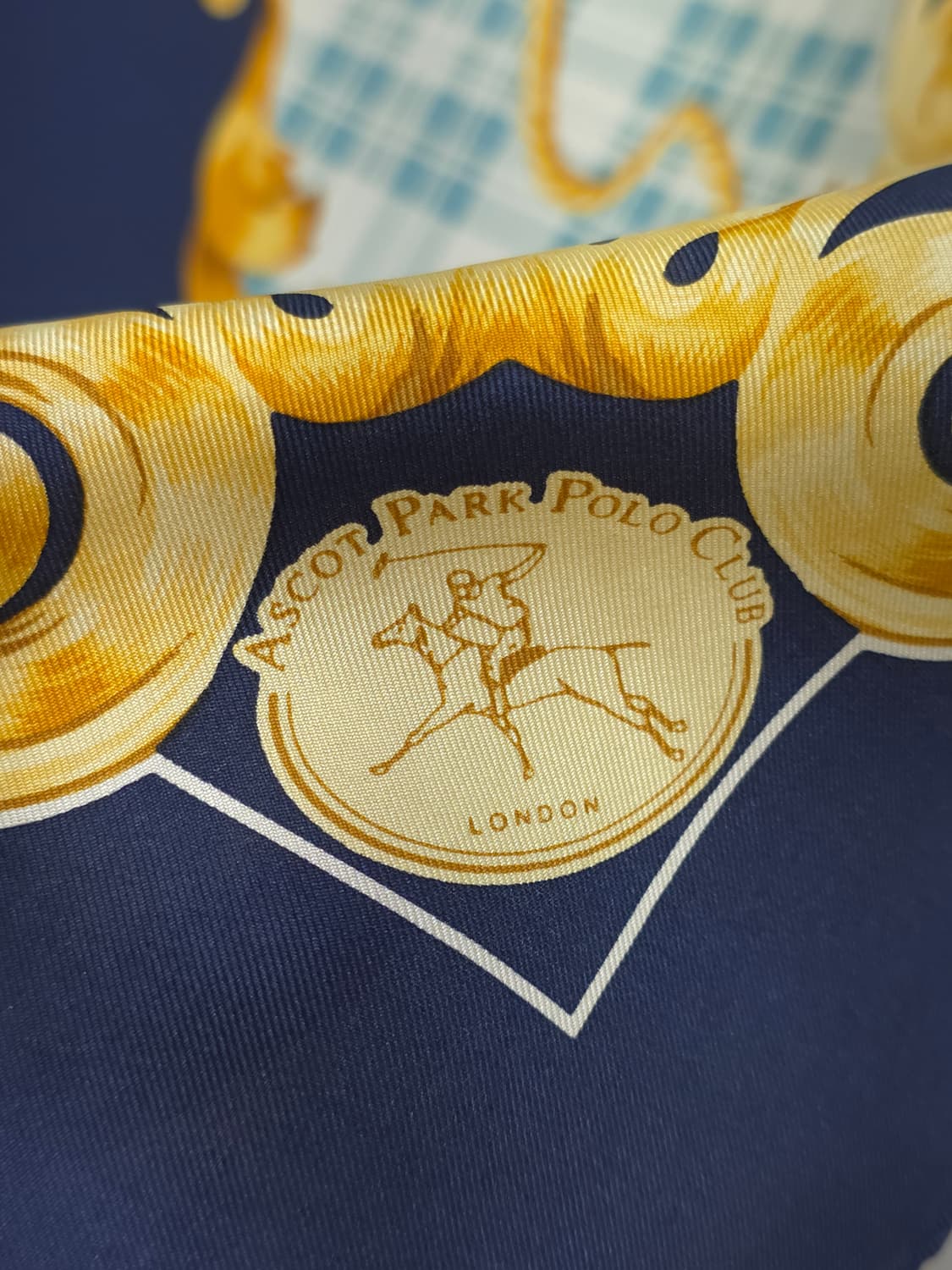 실크스카프 ASCOT PARK POLO CLUB 상품이미지10