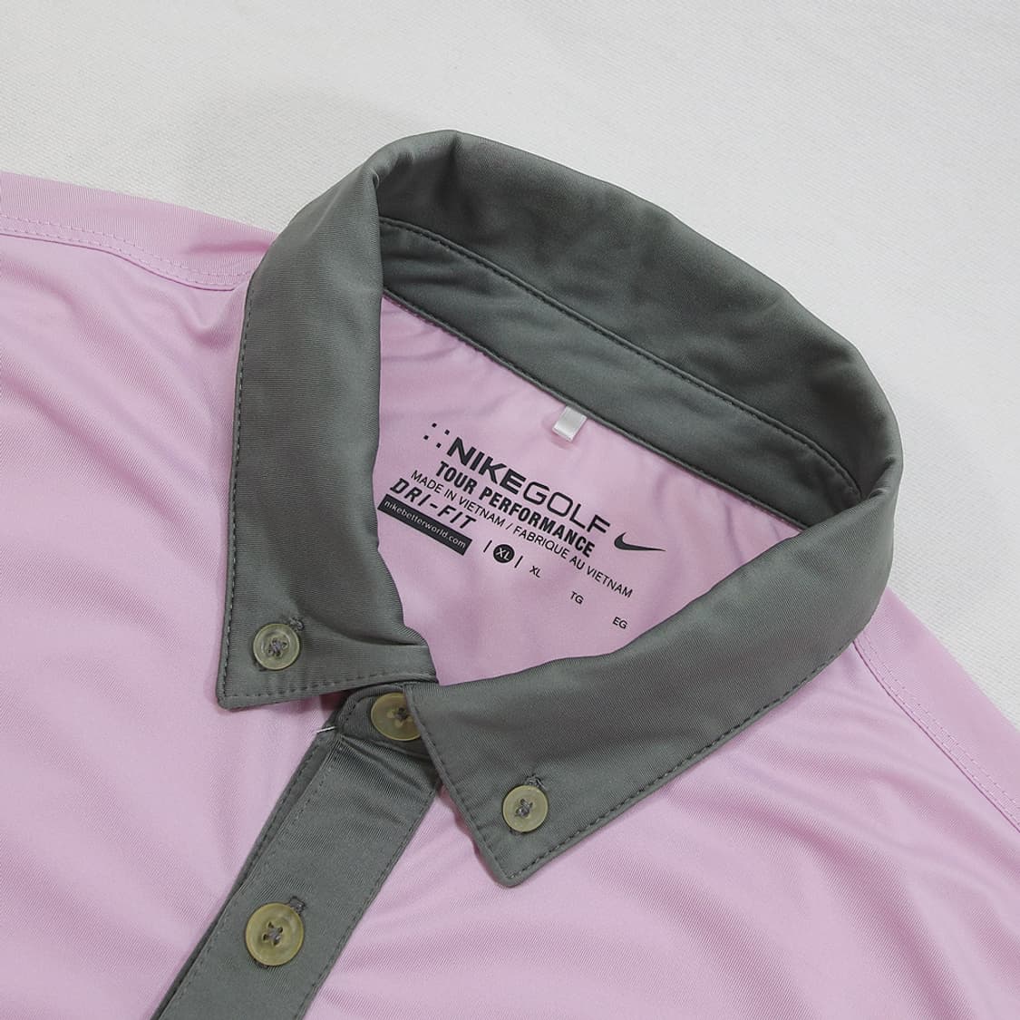 (착용컷) 나이키 골프 반팔 카라 티셔츠 (105) 상품이미지4