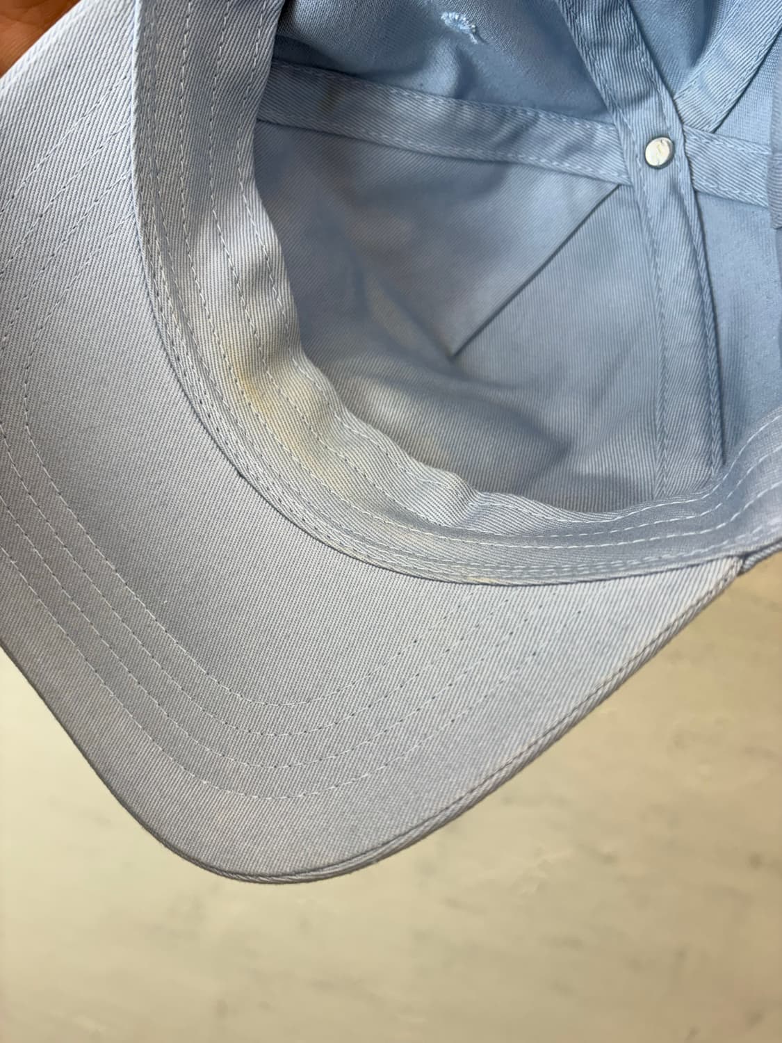 칼하트윕 버블 스크립트 볼캡 미스티 스카이 상품이미지5