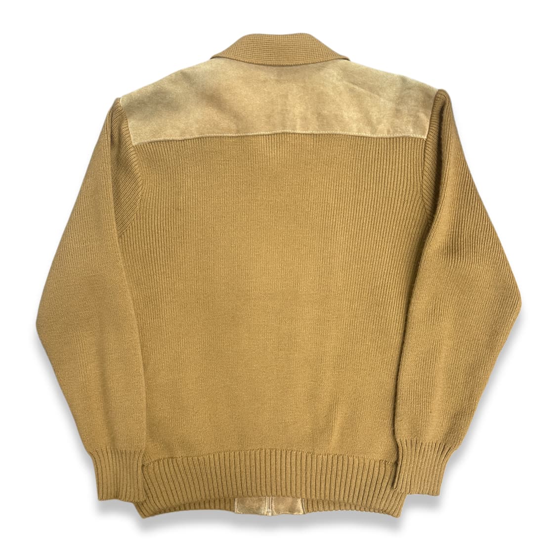 80s Unknown 니트 스웨이드 자켓 L 상품이미지2