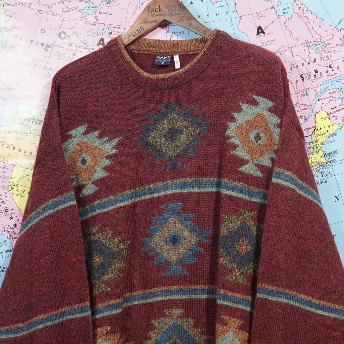 GANT 이태리 나바호 패턴 니트 상품이미지2