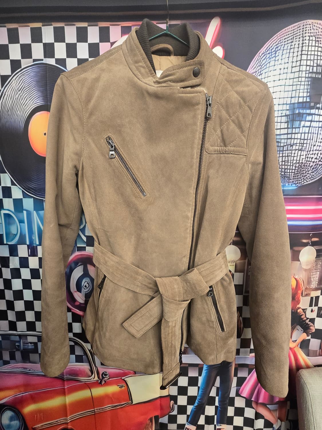 코치(Coach)의 스웨이드 가죽 재킷 상품이미지1